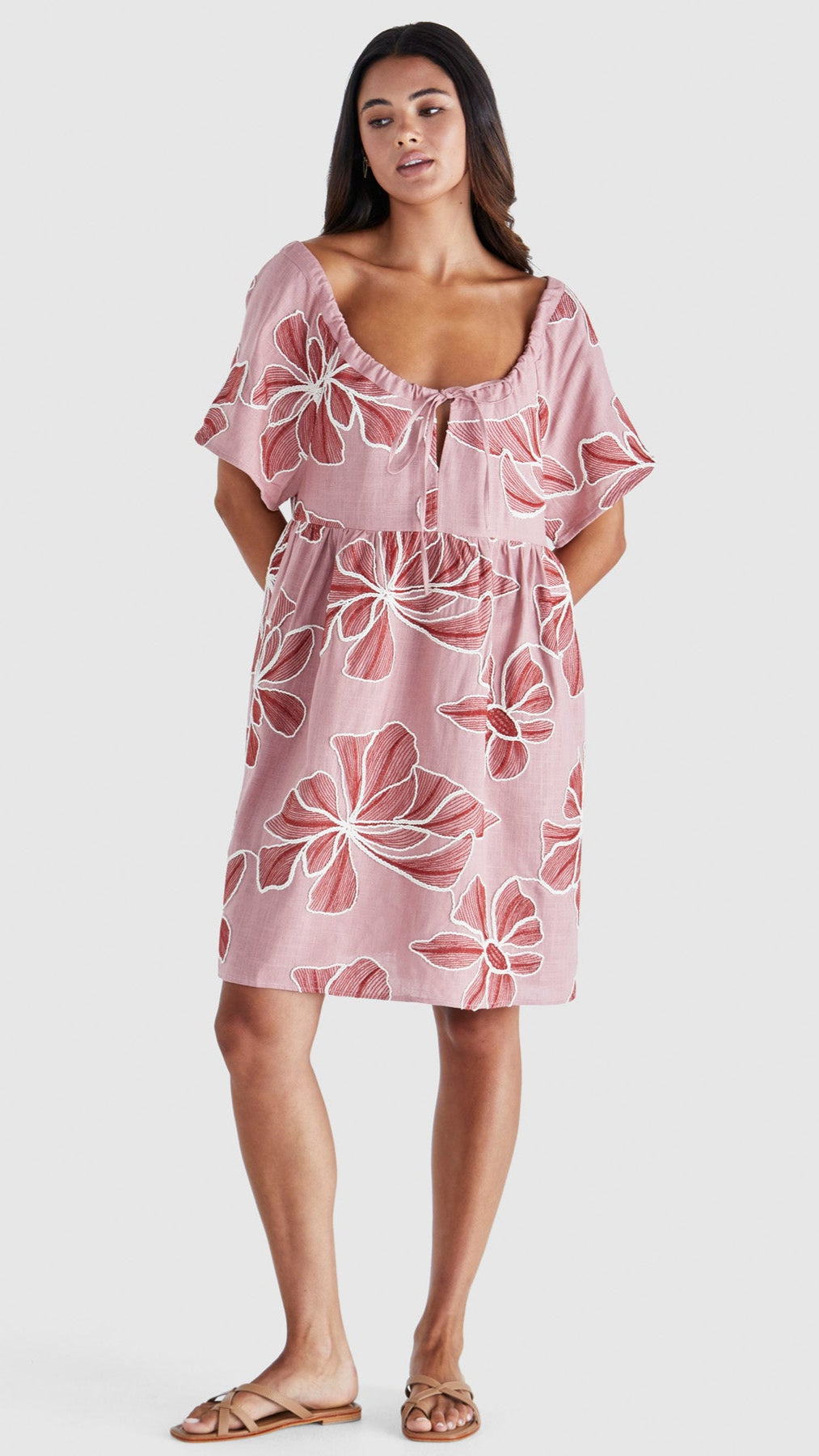 Finley Dress in Pink