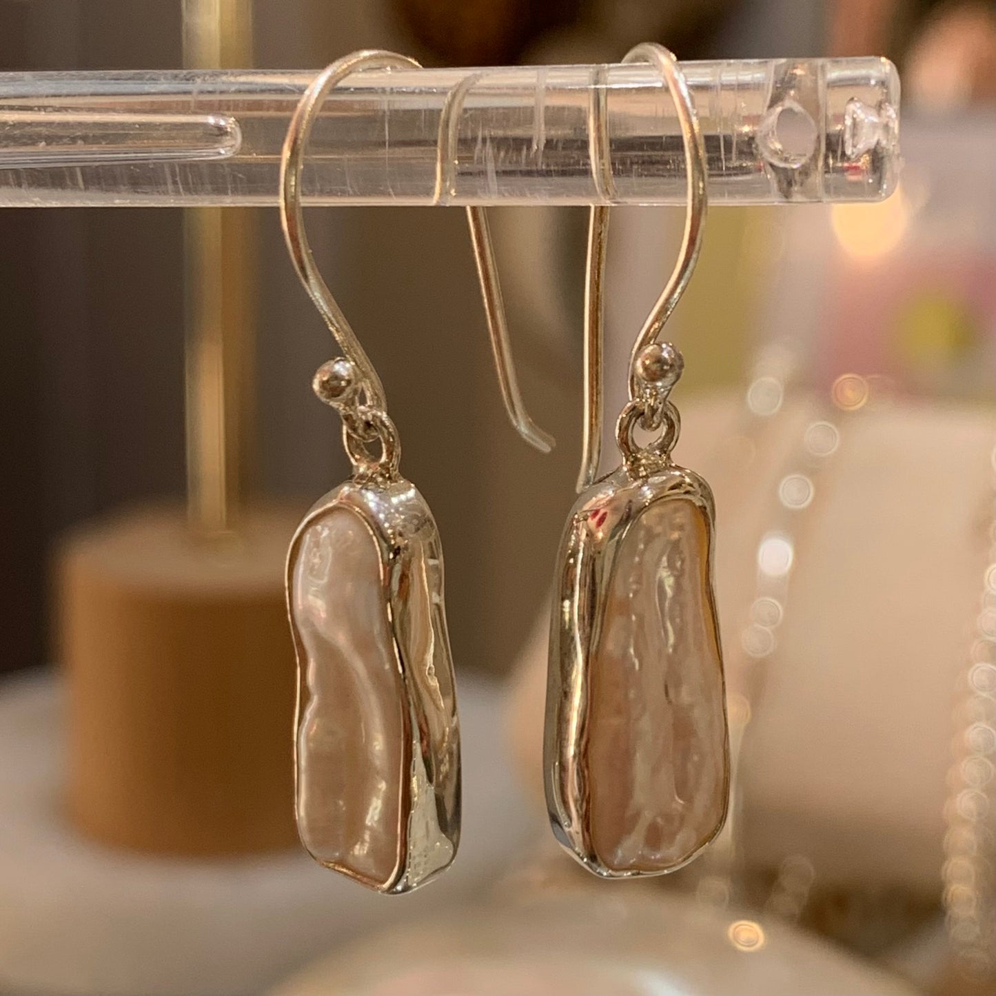 Mimi Biwa Pearl Drop Earrings