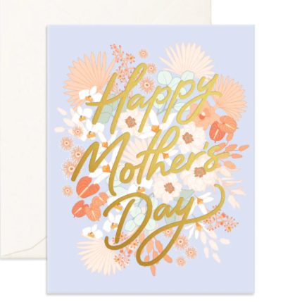 Happy Mother's Day Greeting Card Floribunda
