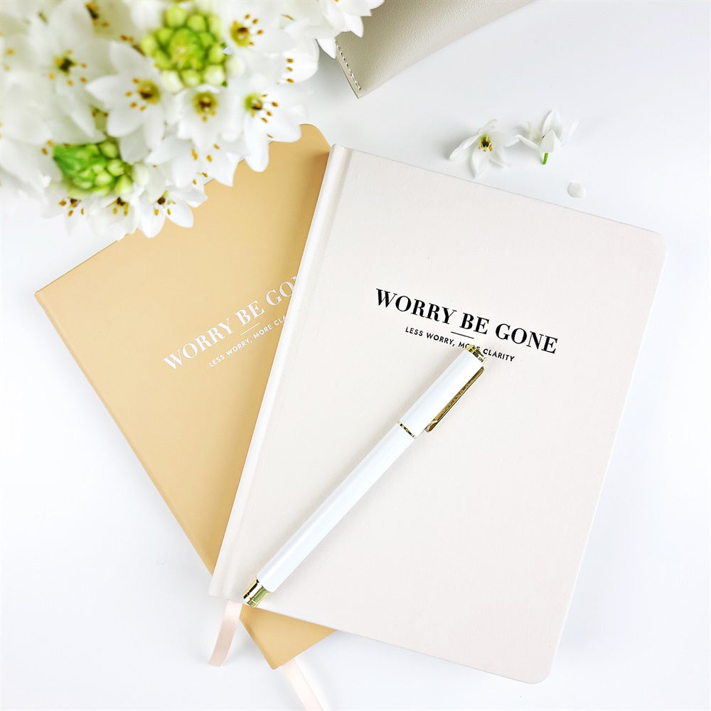 Worry Be Gone - Clarity Journal in Stone