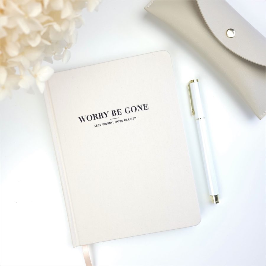 Worry Be Gone - Clarity Journal in Stone