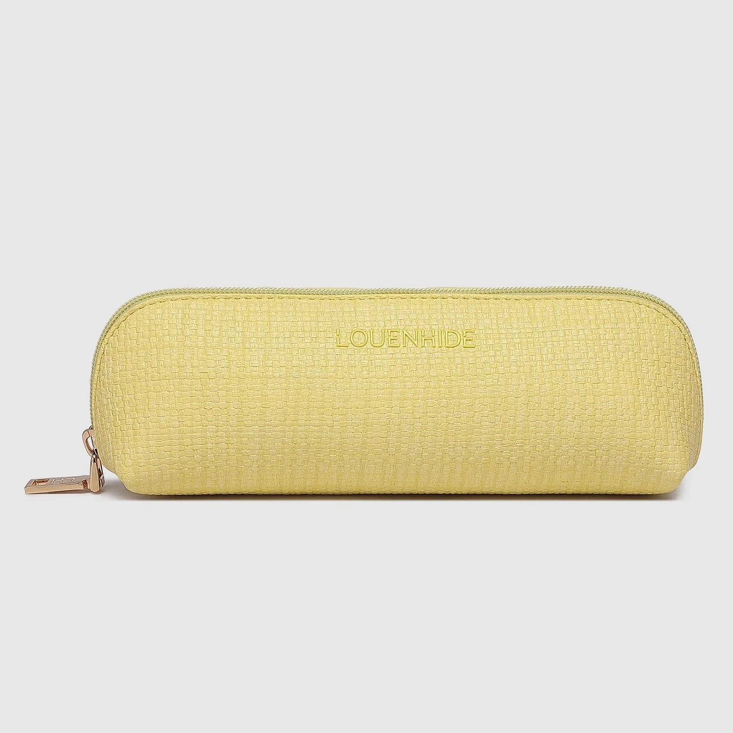 Jayne Slim Makeup Pouch Lemon