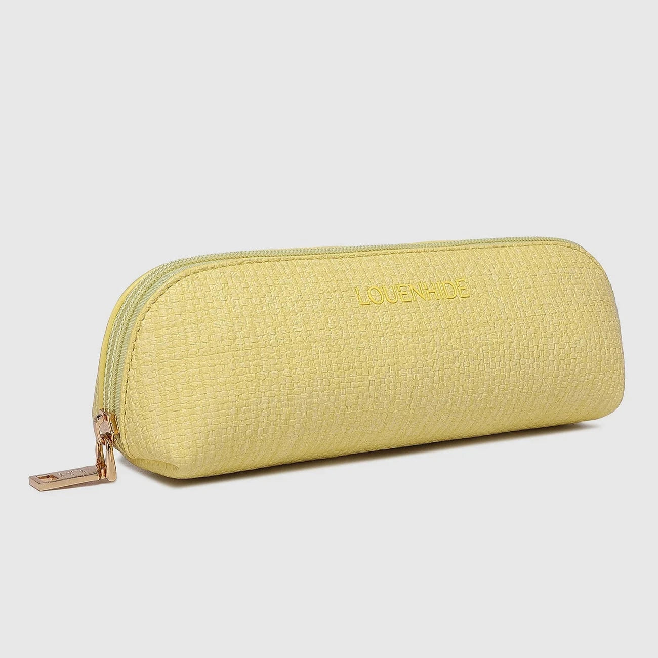 Jayne Slim Makeup Pouch Lemon