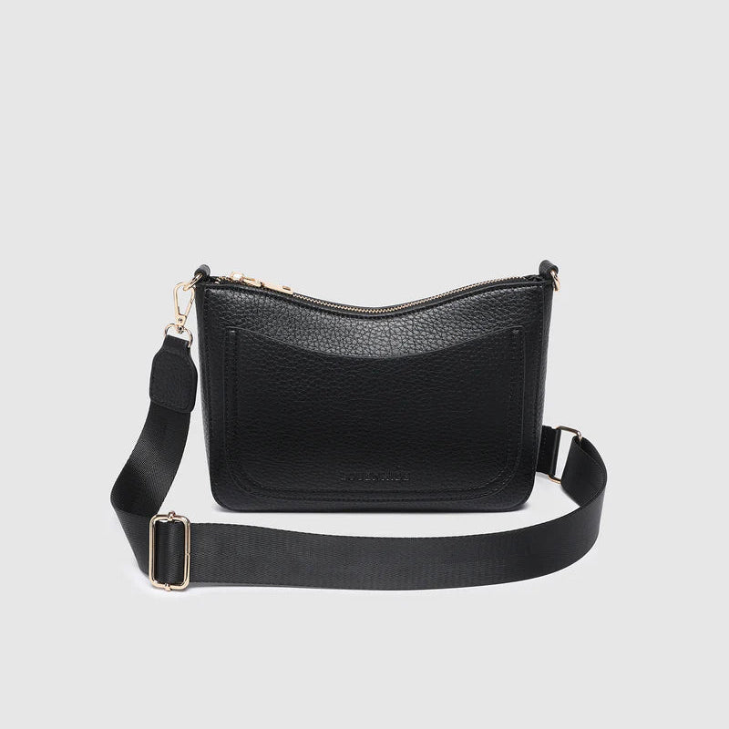 Linda Shoulder/Crossbody Bag Black