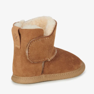 Kids Platinum Baby Boots (Made in Australia) Chestnut