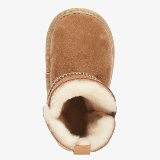 Kids Platinum Baby Boots (Made in Australia) Chestnut