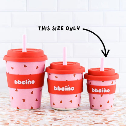 BBcino Reusable Cup: Mini SWEETHEART (120mL)