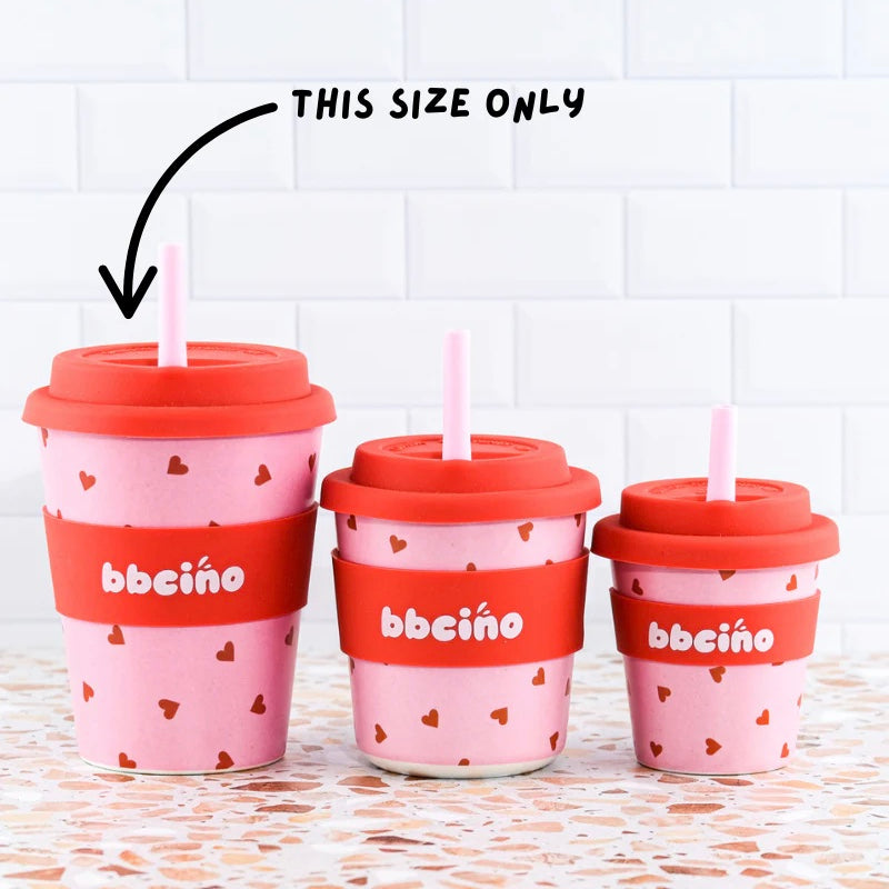 BBcino Reusable Cup: Large SWEETHEART (350mL)