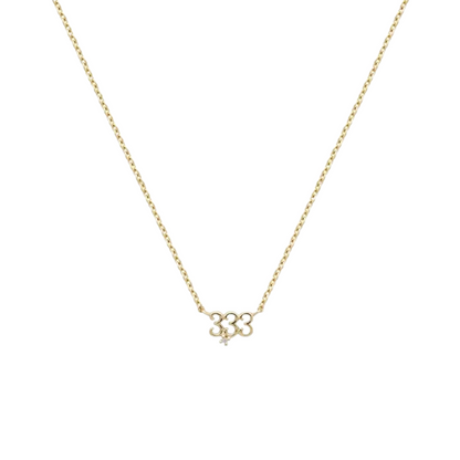 333 Angel Number Necklace