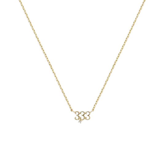 333 Angel Number Necklace