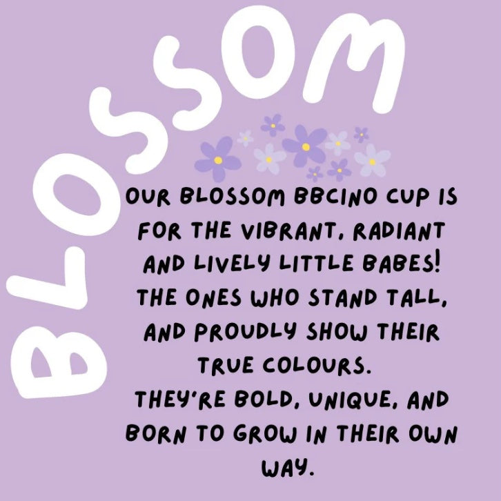 BBcino Reusable Cup: Midi BLOSSOM (240mL)