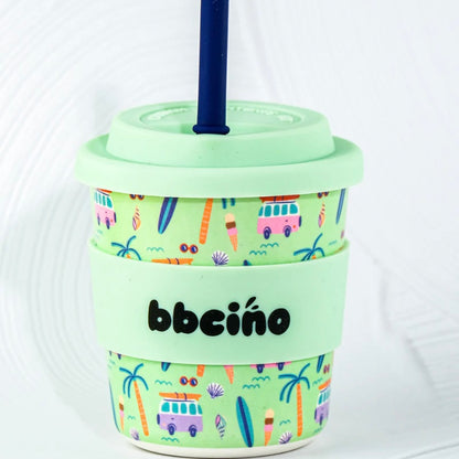 BBcino Reusable Cup: Midi BEACH BUMS  (240mL)