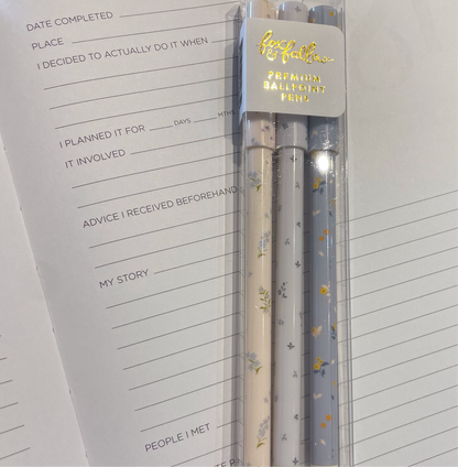 Pen Set Broderie Sky - Set 3