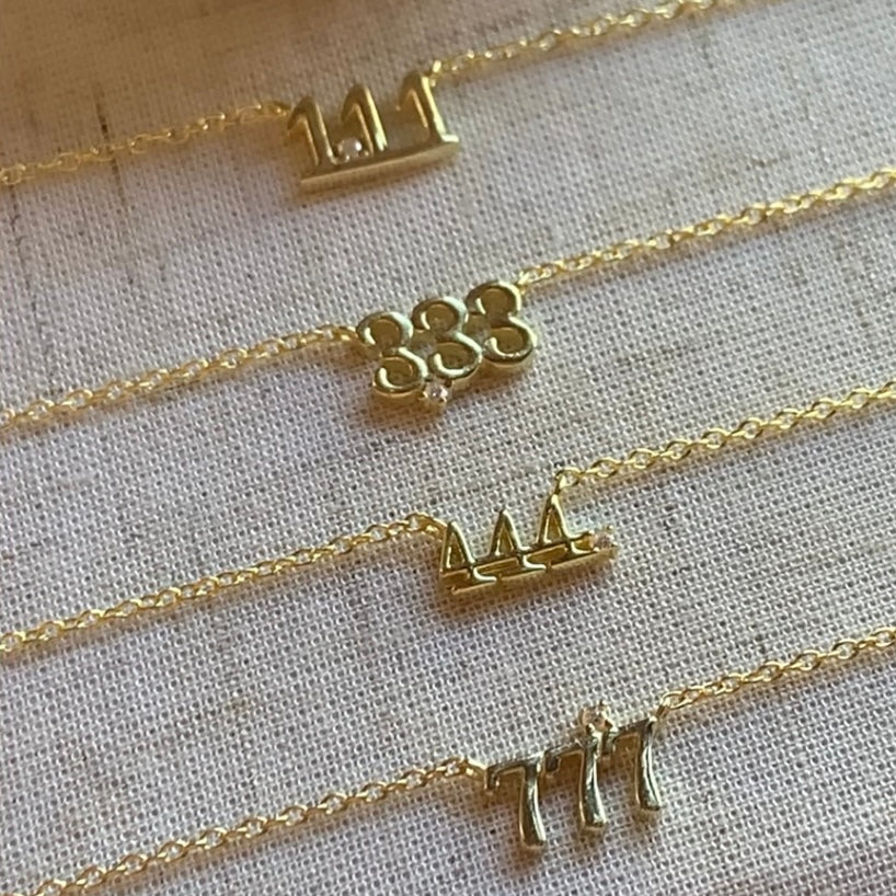 333 Angel Number Necklace