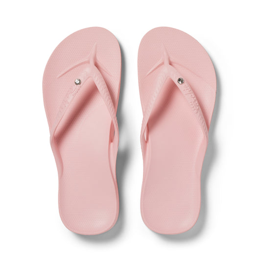Archies Arch Support Thongs: Pink Crystal