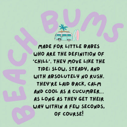 BBcino Reusable Cup: Midi BEACH BUMS  (240mL)