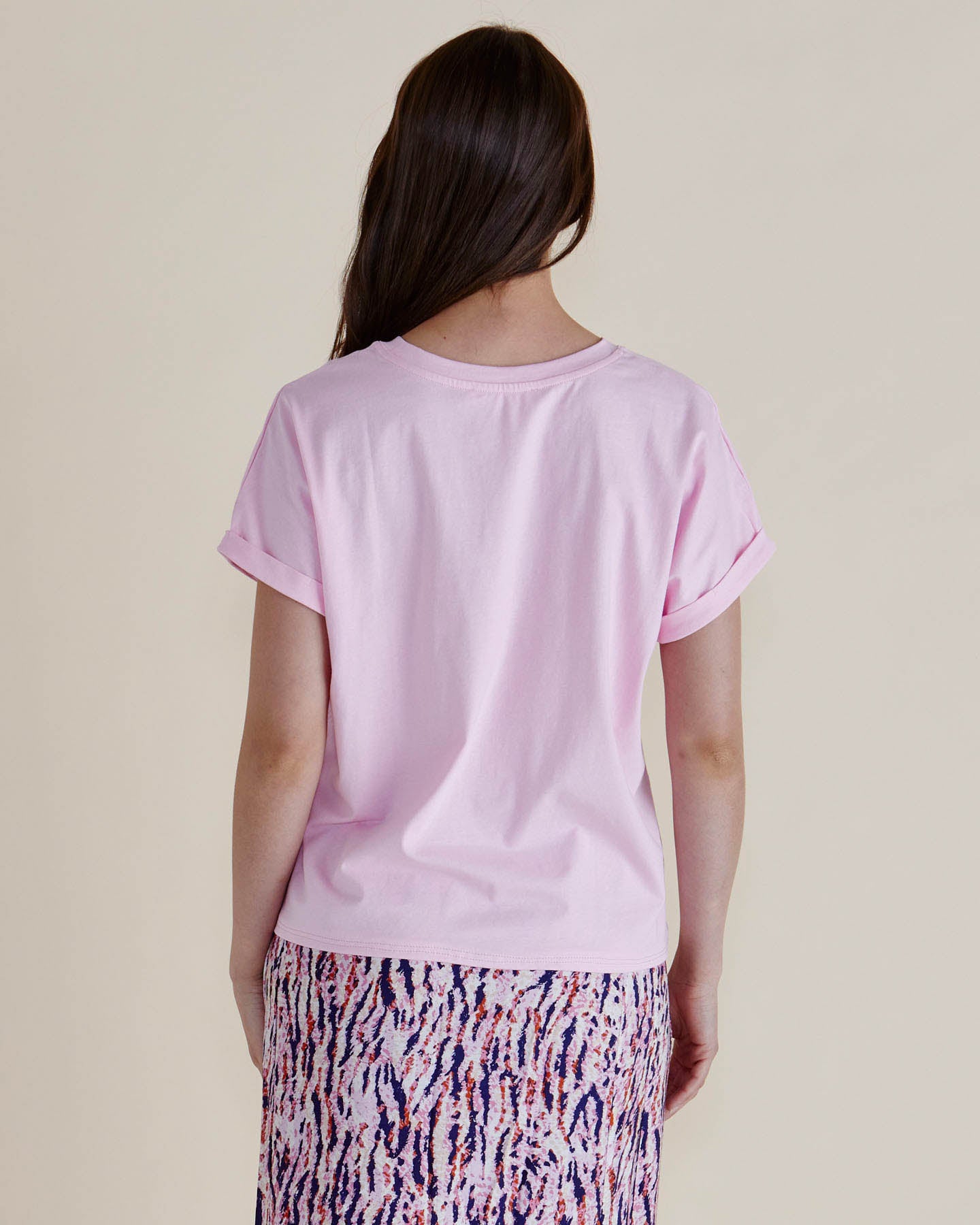 Lover White/Gold Tee by Betty Basics