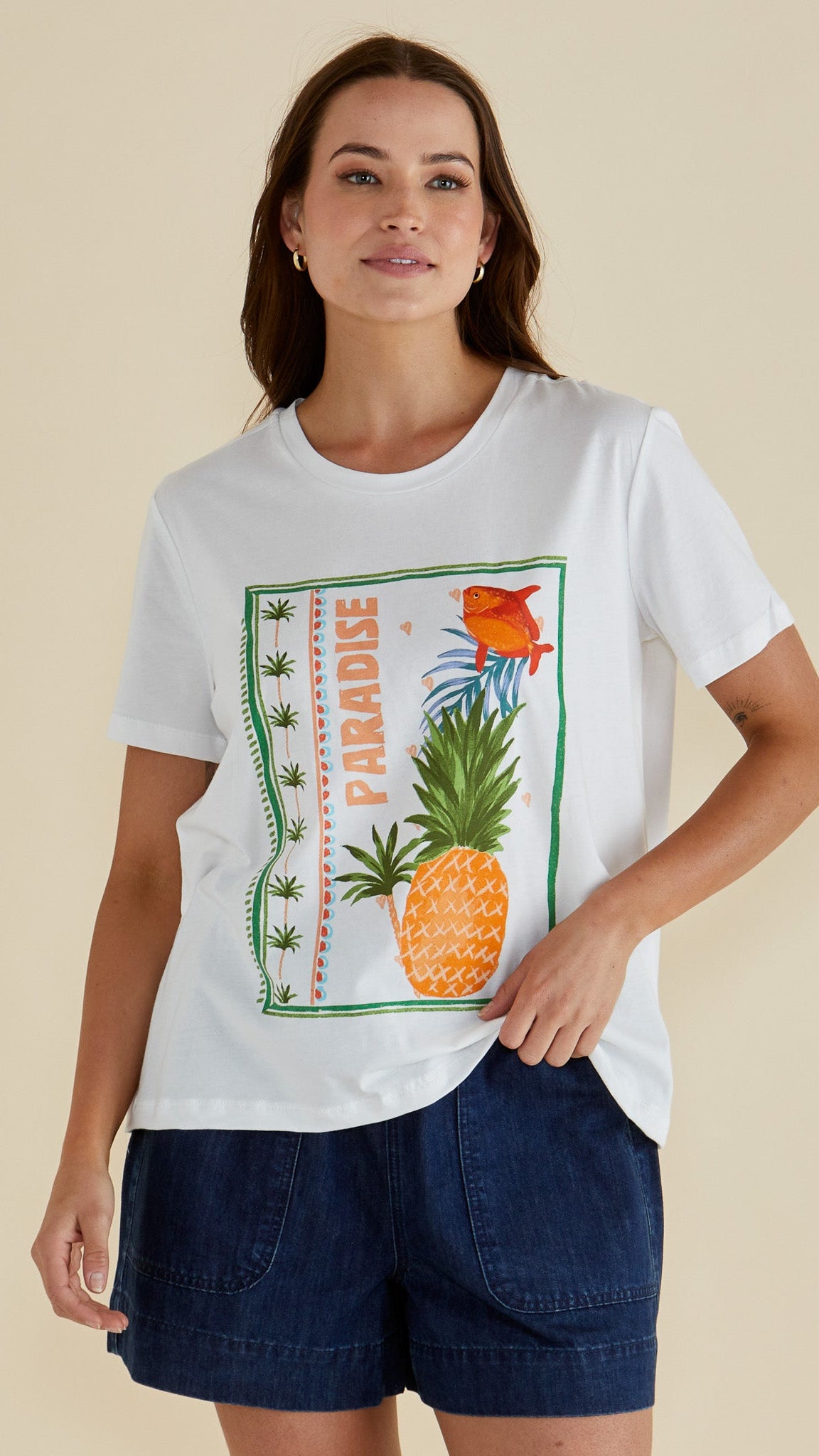 Paradise Tee by Betty Basics