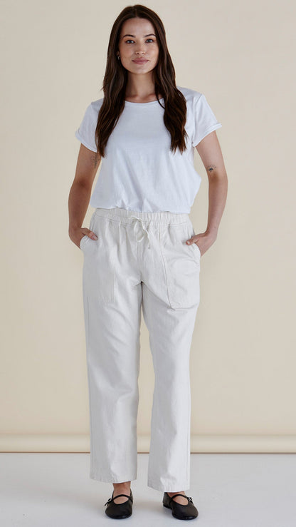 Quinn Jogger in Oat by Betty Basics