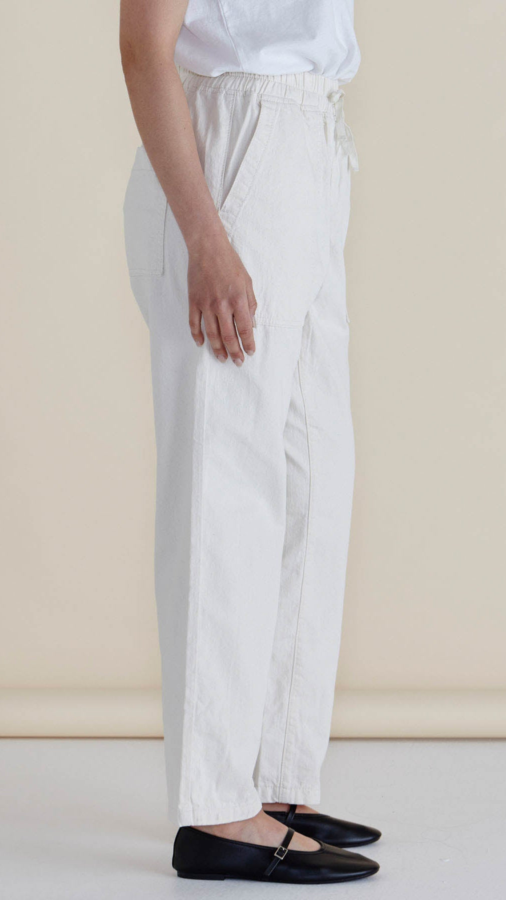 Quinn Jogger in Oat by Betty Basics