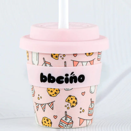 BBcino Reusable Cup: Mini Tough Cookie Pink (120mL)