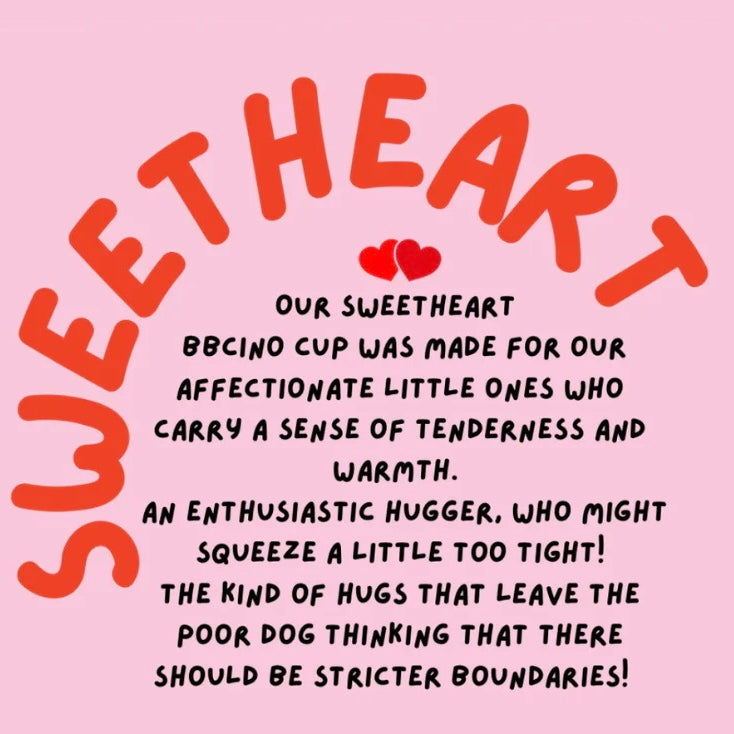 BBcino Reusable Cup: Mini SWEETHEART (120mL)