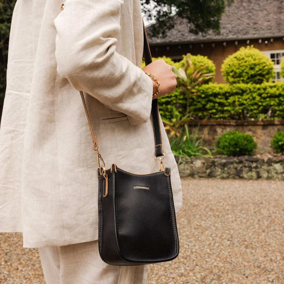 Parker Phone Crossbody Bag Black