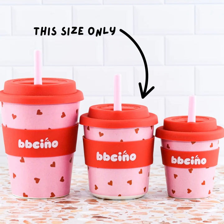 BBcino Reusable Cup: Midi SWEETHEART (240mL)