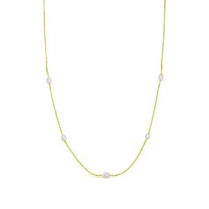 Jane Freshwater Pearl Choker Necklace Gold