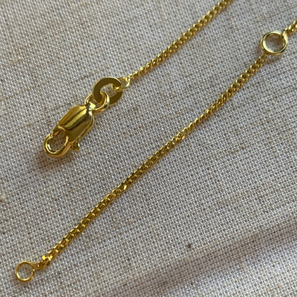 Kiss & Cuddle "XO" 18K Gold Vermeil Necklace