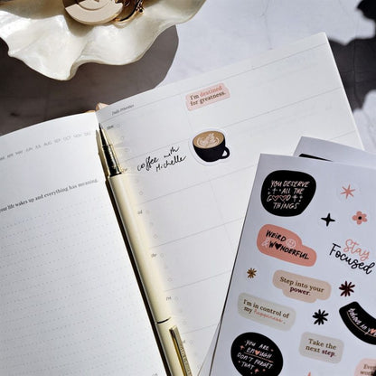 Lifestyle Stickers & Label Set