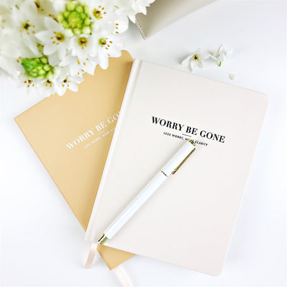 Worry Be Gone - Clarity Journal in Stone