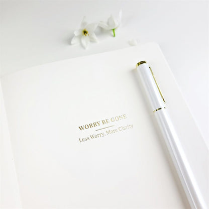 Worry Be Gone - Clarity Journal in Stone