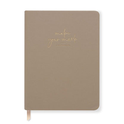 Day Organiser - Make Your Mark 'Set For Success' Daily Planner Journal Taupe