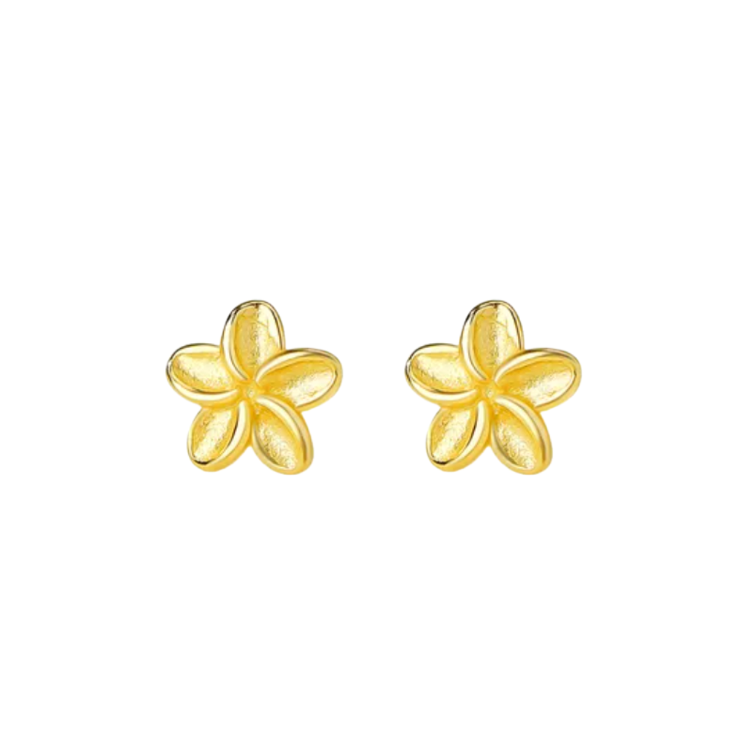 Frangipani Stud Earrings
