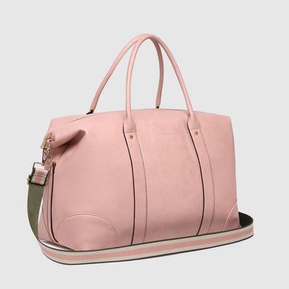 Alexis Weekender Travel Bag Blush Stripe