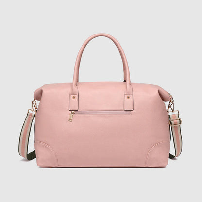 Alexis Weekender Travel Bag Blush Stripe
