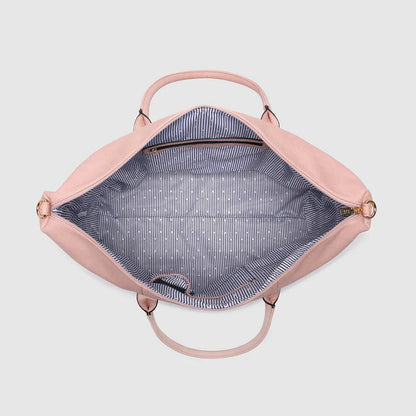 Alexis Weekender Travel Bag Blush Stripe