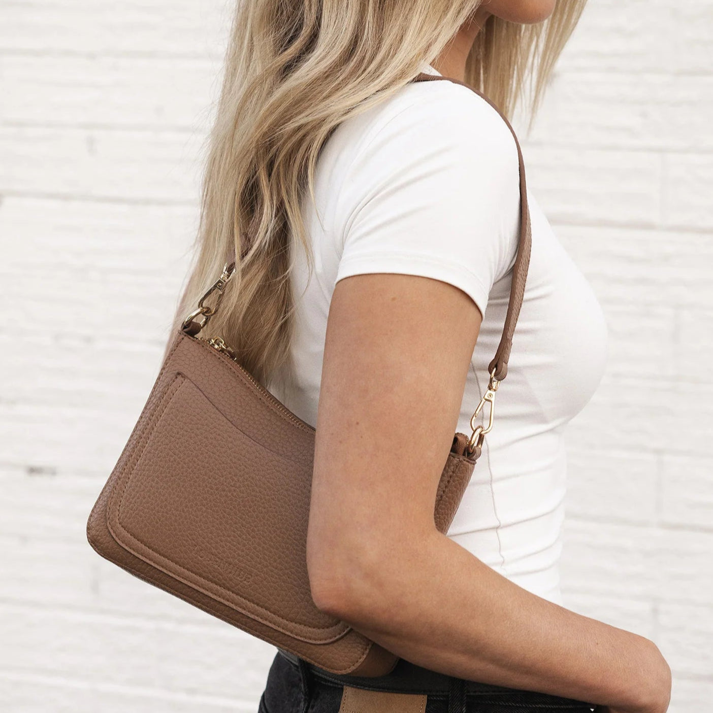 Linda Shoulder/Crossbody Bag Caramel