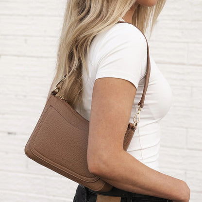 Linda Shoulder/Crossbody Bag Caramel