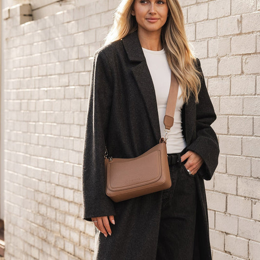 Linda Shoulder/Crossbody Bag Caramel