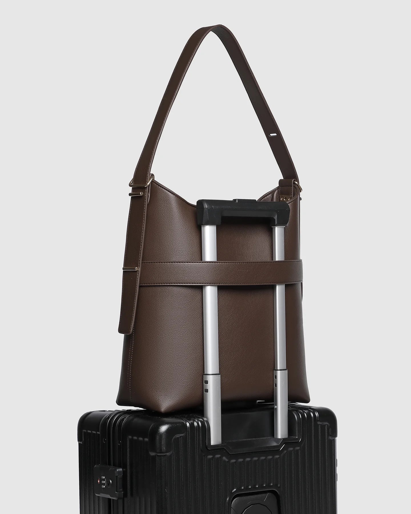 Audrey Bucket Bag Chocolate