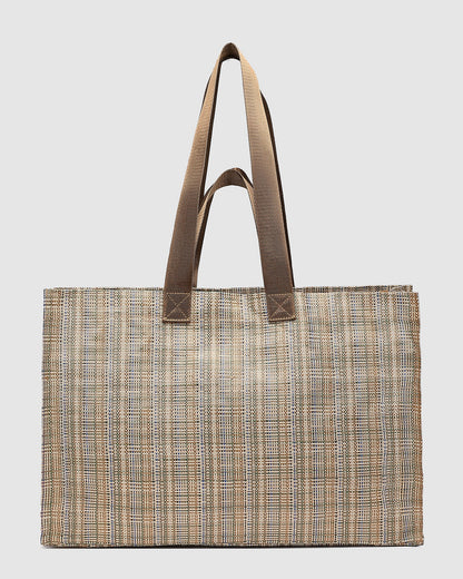 Simpson Shopper Tote Bag Taupe