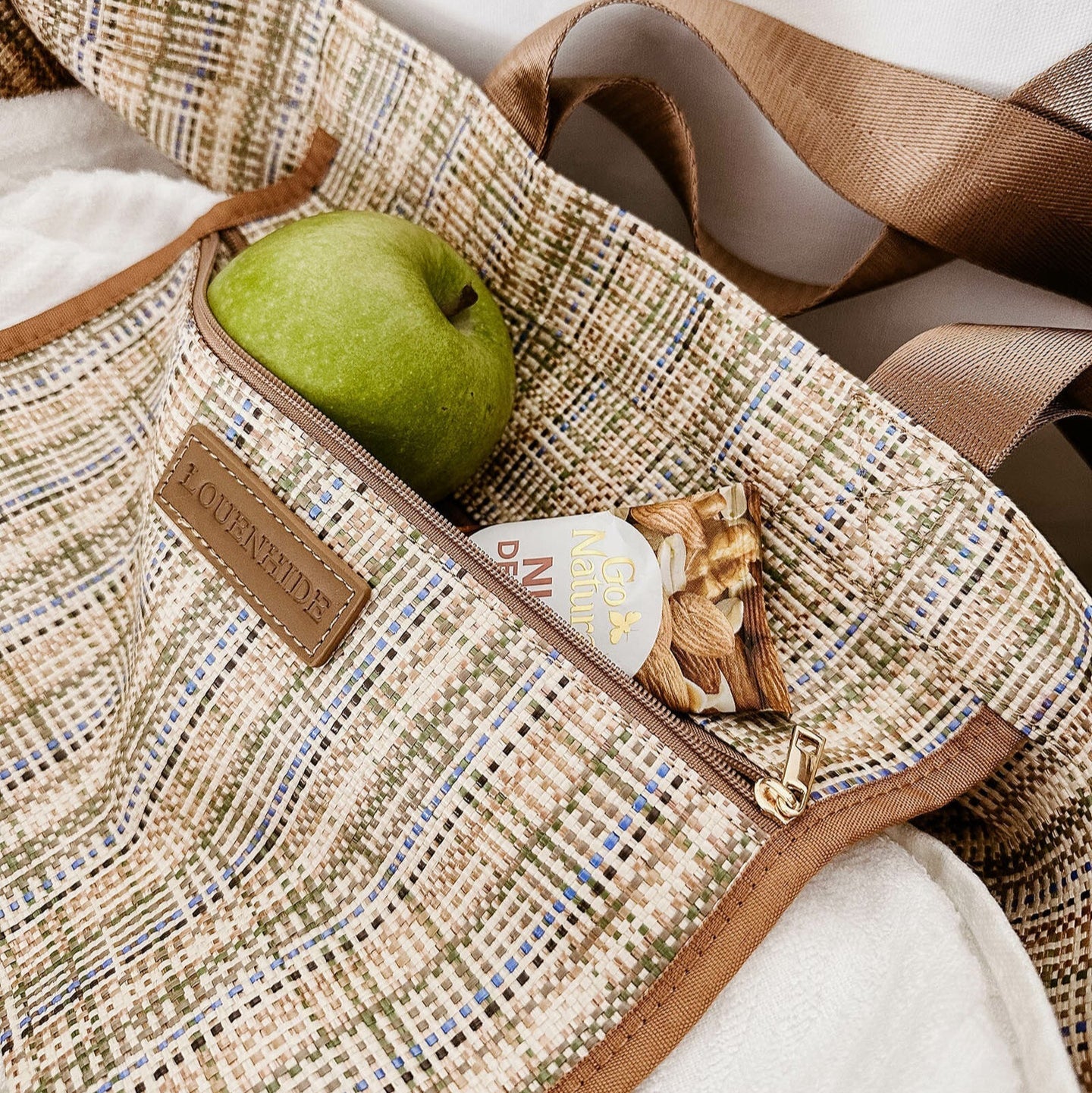 Simpson Shopper Tote Bag Taupe