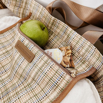 Simpson Shopper Tote Bag Taupe