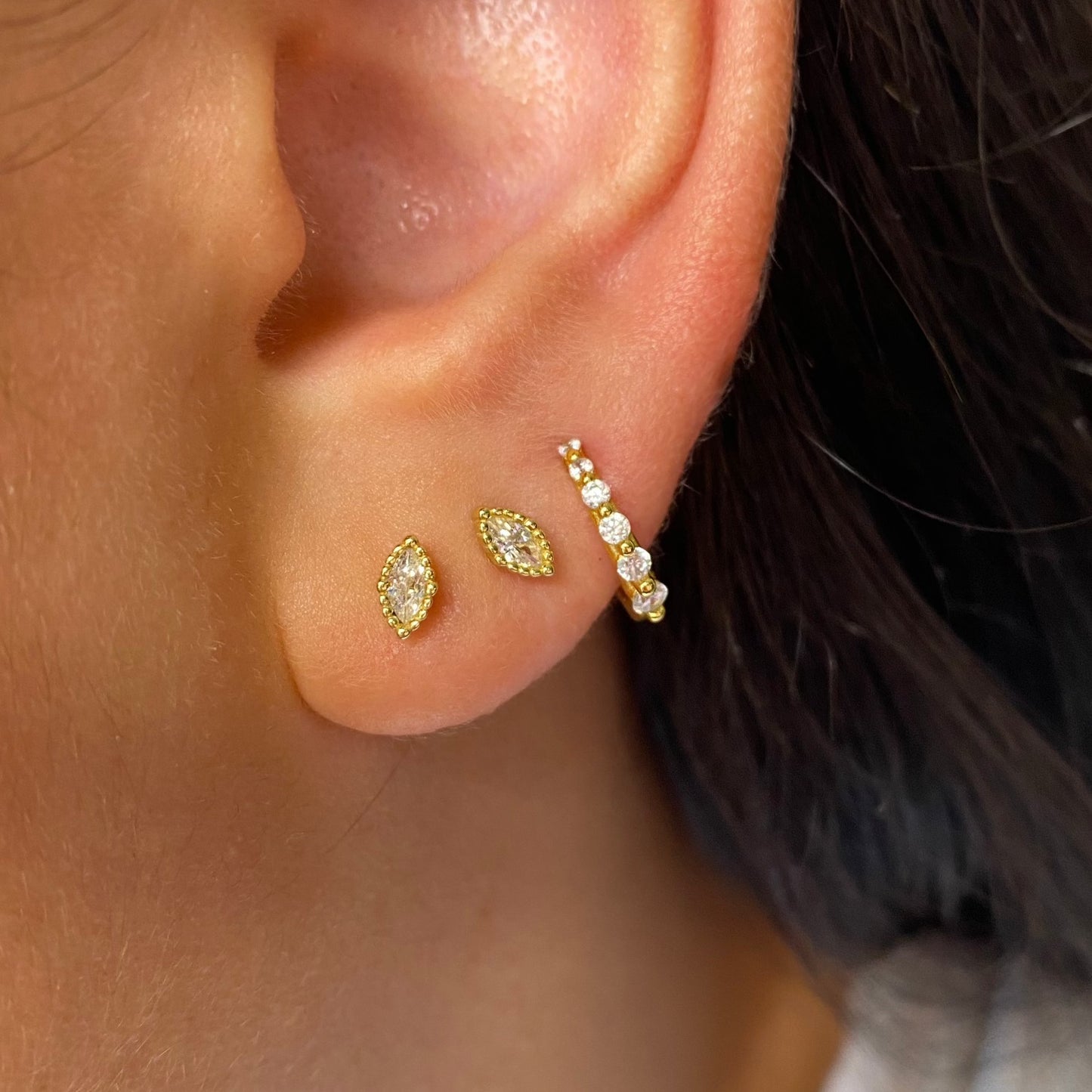 Lila Stud Earrings