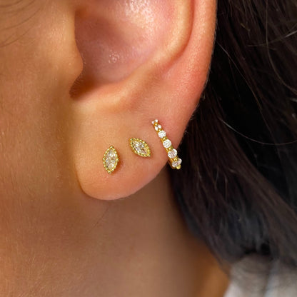 Lila Stud Earrings