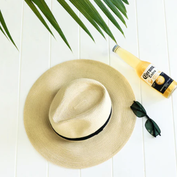Roy Panama Cream Hat Unisex