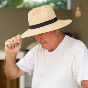 Roy Panama Cream Hat Unisex