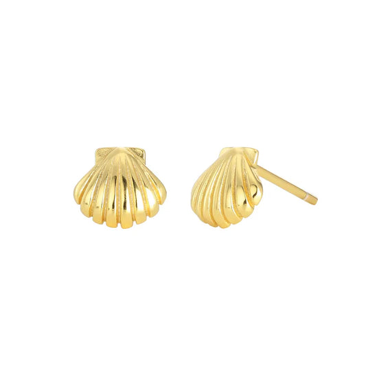 Island Lover Shell Stud Earrings